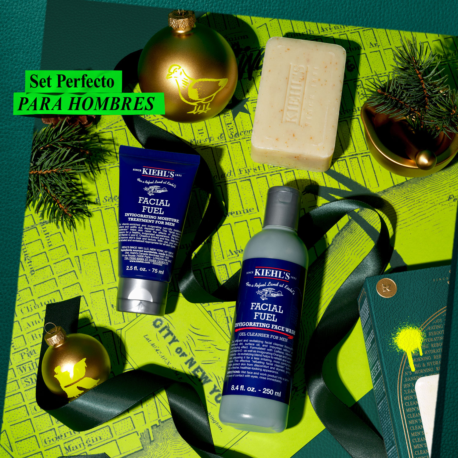 SET MENS ENERGIZING ESSENTIALS (SET ESENCIAL PARA HOMBRE)